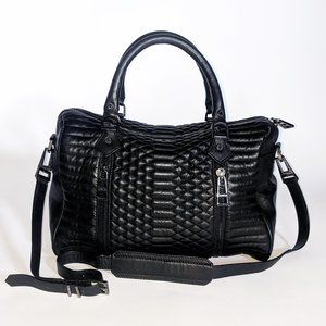 Zadig & Voltaire Quilted Leather Satchel